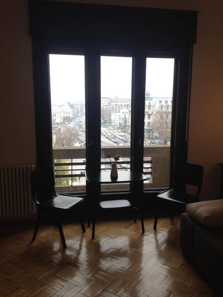 Central Studio Across From Intercontinental Bukarest Eksteriør billede